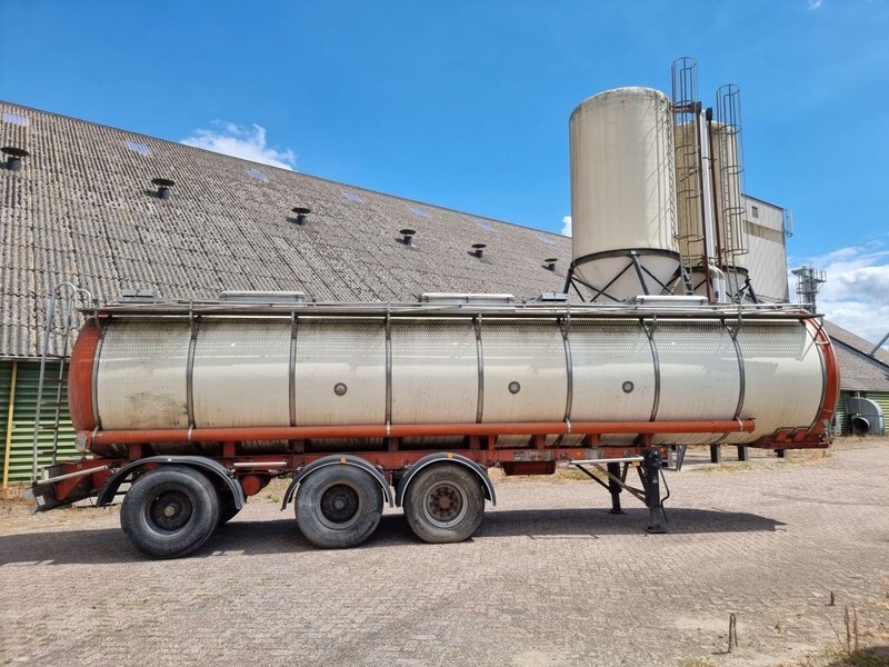 LAG Chemical - INOX - RVS - 30 m3 - 3 Comp. - Полуприцеп-цистерна: фото 5