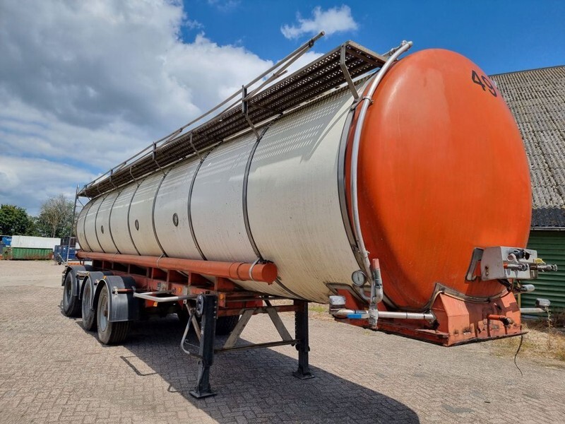 LAG Chemical - INOX - RVS - 30 m3 - 3 Comp. - Полуприцеп-цистерна: фото 4