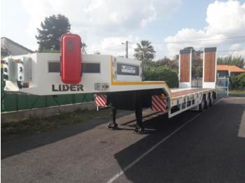 Новый Низкорамный полуприцеп LIDER-TRAILER GONDOLA 3 EJES 1 DIRECIONEL 1 ELEVABLE 51 TONAS: фото 1