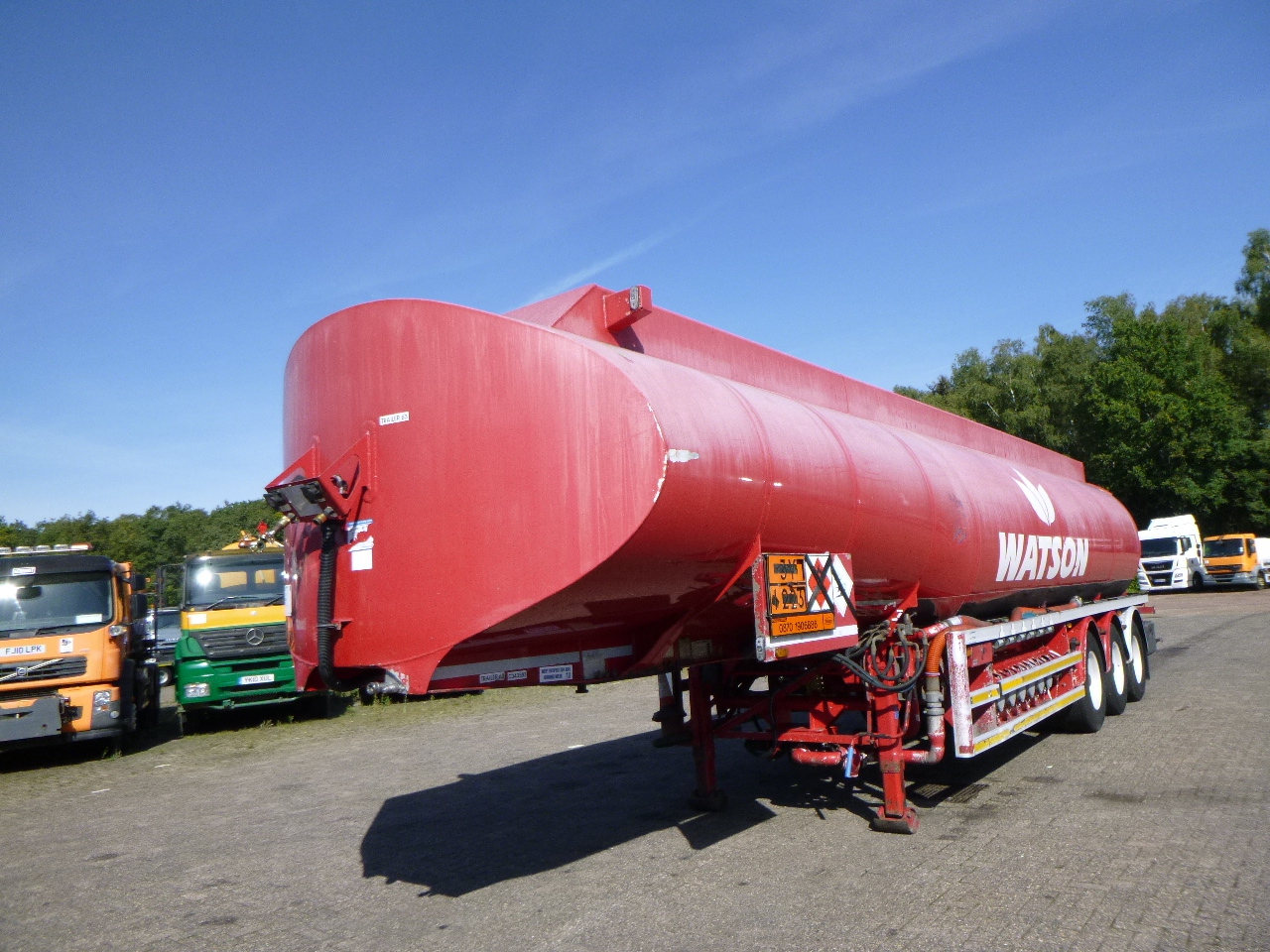 Lakeland Fuel tank alu 42.8 m3 / 6 comp - Полуприцеп-цистерна: фото 1