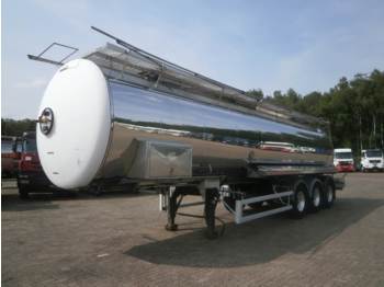 Полуприцеп-цистерна Для транспортировки пищевых продуктов Magyar Food tank inox 33.6 m3 / 1 comp + pump: фото 1