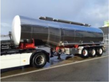 Полуприцеп-цистерна Для транспортировки пищевых продуктов Magyar Levensmiddelen tank 33.2 m3: фото 1