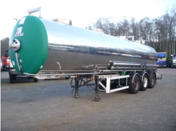 Полуприцеп-цистерна Для транспортировки химикатов Maisonneuve Chemical tank inox 30 m3 / 1 comp: фото 1