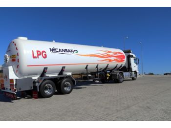 Новый Полуприцеп-цистерна Для транспортировки газа Micansan 2019 MODEL NEW TECHNOLOGY 57 M3 LPG TRANSPORT TANK SEMITRAILER: фото 1