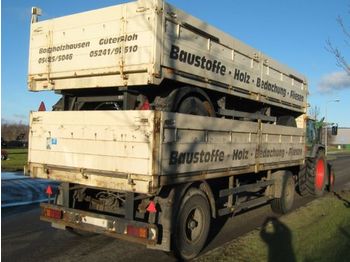 Blumhardt 2 as bladgeveerd - Низкорамный полуприцеп