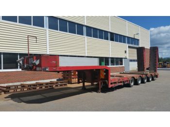 Низкорамный полуприцеп ES-GE 5 achs. tieflader mit rampen
