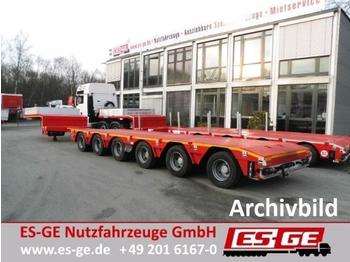 Низкорамный полуприцеп ES-GE 6-Achs-Satteltieflader - teleskopierbar