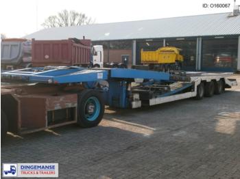 Louault 3-axle truck/machinery transporter trailer - Низкорамный полуприцеп