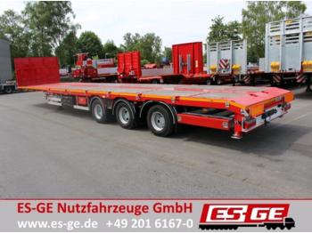 Платформа полуприцеп ES-GE 3-Achs-Megatrailer - teleskopierbar