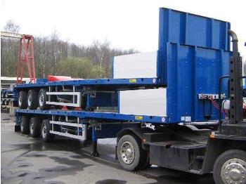 Doll 3-Achs-Sattelauflieger - teleskkopierbar - Полуприцеп бортовой/ Платформа