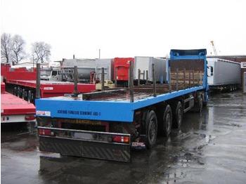 Doll 3-Achs-Sattelauflieger - teleskopierbar - Полуприцеп бортовой/ Платформа