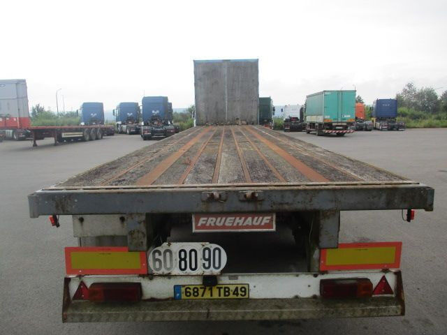 Полуприцеп бортовой/ Платформа Fruehauf platform - drum brakes/freins tambour