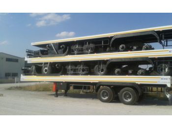 LIDER تيادر سطحات مقطورات مسطحة مواصفات اوربية موديل 2017 - Полуприцеп бортовой/ Платформа