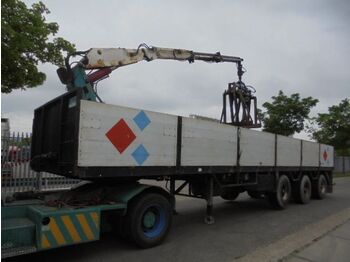 Pacton TPD 347 - полуприцеп бортовой/ платформа