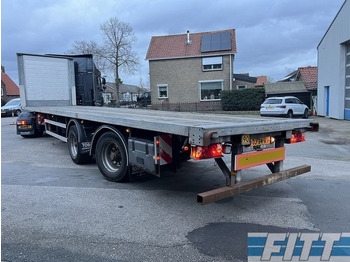 Tracon TRAILERS 2ass Tridec gestuurde open oplegger met hardhouten vloer - Полуприцеп бортовой/ Платформа