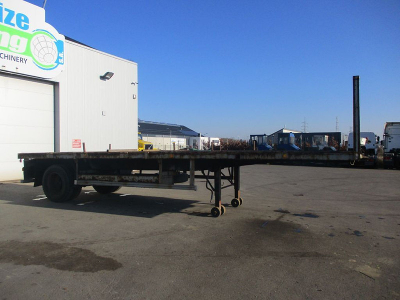 Полуприцеп бортовой/ Платформа Trailor steel suspensions