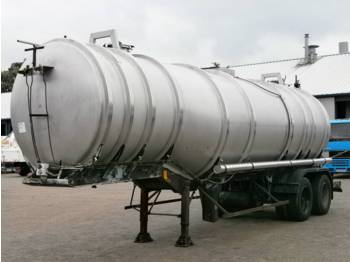 Coder Chemicals tank 25 m3 / 1 comp. - Полуприцеп-цистерна