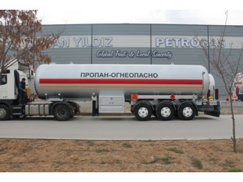 DOĞAN YILDIZ 45 M3 SEMI TRAILER LPG TANL - Полуприцеп-цистерна