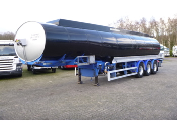 GRW Fuel / heavy oil tank alu 45 m3 / 1 comp + pump - Полуприцеп-цистерна