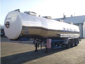 Полуприцеп-цистерна Magyar Chemical tank inox 33 m3 / 4 comp.