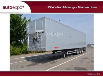 Reisch RSBS 35/24 LK mit Liftachse, Unfall - Полуприцеп-фургон