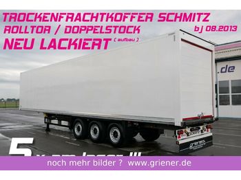 Полуприцеп-фургон Schmitz Cargobull SKO 24/ ROLLTOR / DOPPELSTOCK / NEU LACKIERT 5 x