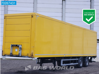 Tracon trailer T01518 NL-Trailer Tailgate Lenkachse Hardwood - Полуприцеп-фургон