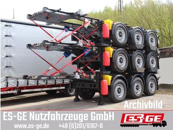 Полуприцеп-контейнеровоз/ сменный кузов Krone 3-Achs-Containerchassis 20'