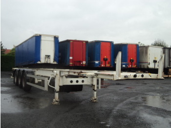 TURBOS HOET Container chassis - Полуприцеп-контейнеровоз/ Сменный кузов