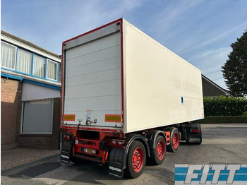 Tracon 3 ass KORTE oplegger met VeDeCar geisoleerde (koel/vries) opbouw - Полуприцеп-рефрижератор