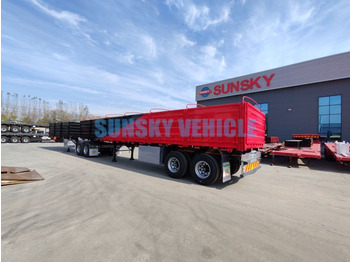 Новый Полуприцеп бортовой/ Платформа Для транспортировки пищевых продуктов SUNSKY Interlink Semi Trailer: фото 3