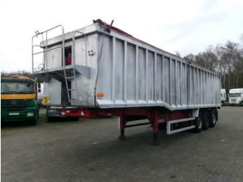 Wilcox Tipper trailer alu 55 m3 + tarpaulin - Самосвальный полуприцеп
