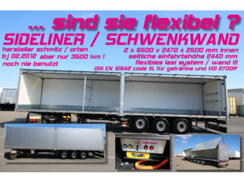 Полуприцеп для перевозки напитков Schmitz Cargobull S01/SCHWENKWAND / TÜREN / GETRÄNKE LASI /ORTEN!!: фото 1