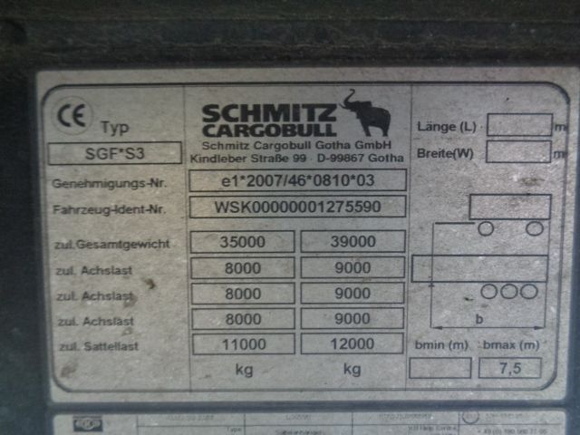 Самосвальный полуприцеп Schmitz Cargobull SGF S3: фото 15
