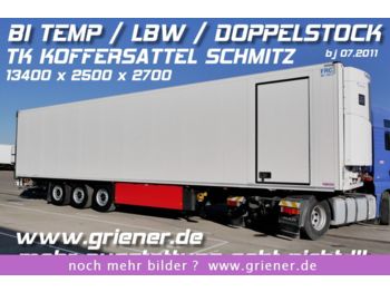 Полуприцеп-рефрижератор Schmitz Cargobull SKO 24/ BI TEMP /BLUMEN / SLX spectrum LBW /DS: фото 1