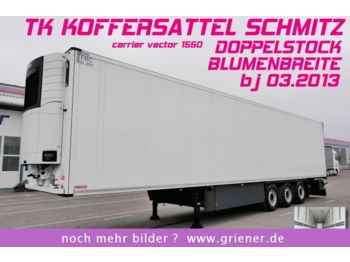 Полуприцеп-рефрижератор Schmitz Cargobull SKO 24/ DOPPELSTOCK /BLUMEN /CARR VECTOR 1550: фото 1