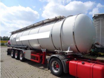 Полуприцеп-цистерна Для транспортировки пищевых продуктов Schrader Lebensmitteltank 34m³: фото 1