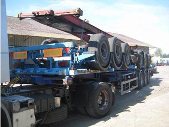 Blomenröhr BLUMHARDT 40 FEET (FULL STEEL SUSPENSION) - Шасси полуприцеп