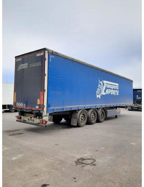 Тентованный полуприцеп Fruehauf 3 axles BPW