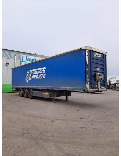 Тентованный полуприцеп Fruehauf 3 axles BPW