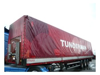 Groenewegen 3 Axle Tilttrailer - Тентованный полуприцеп