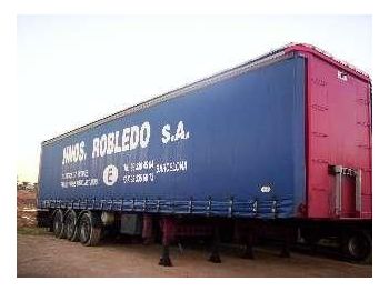 LECI TRAILER 3E20 - Тентованный полуприцеп