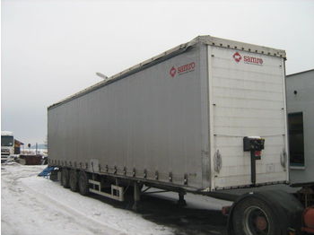 SAMRO MEGA - Lowdeck - Тентованный полуприцеп