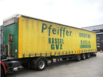 Тентованный полуприцеп Schmitz Cargobull S01 / 3 Achsen / MEGA / SAF-Achsen /
