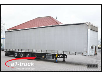Тентованный полуприцеп Schmitz Cargobull S01, Mega, Liftachse, verzinkter Rahmen