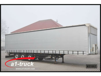 Тентованный полуприцеп Schmitz Cargobull S01, verzinkt, hydraulisches Hubdach, Steckrunge