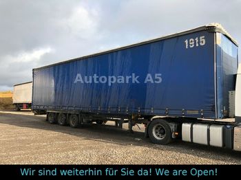 Тентованный полуприцеп Schmitz Cargobull SCS24 Pritsche + Plane SAF-Achsen