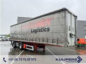 Tracon TO 1620 / Curtainside / Forklift Connector / 2x Steer axle / Lift axle / NL Trailer - Тентованный полуприцеп