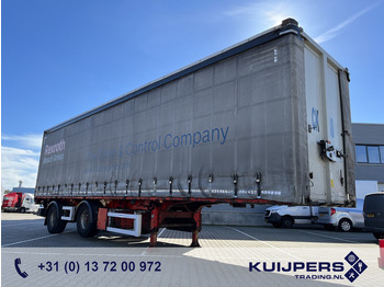 Tracon TO 1620 / Schuifzeil / Laadklep / 2x Stuuras / Liftas / APK TUV 01-25 - Тентованный полуприцеп