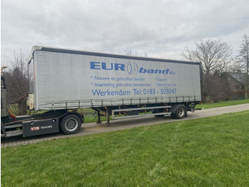 Tracon TRAILERS | SCHUIFZEIL | 2500 KG LAADKLEP | STUUR-AS | - Тентованный полуприцеп